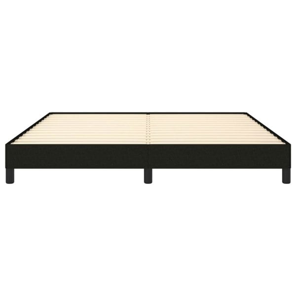 Berkfield Bed Frame Black 180x200 cm 6FT Super King Fabric
