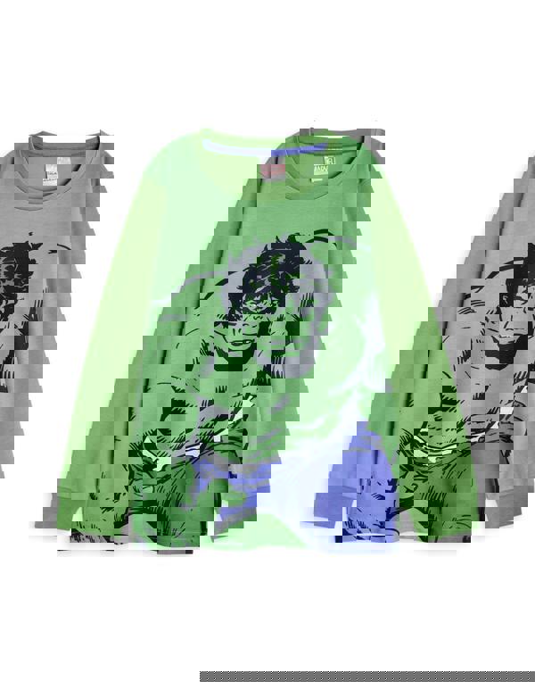 Marvel Boys Multicoloured Spiderman, Hulk, Captain America Multi-Pack of 3 Long Sleeve Long Leg Pyjama Set