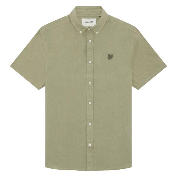 Lyle & Scott Short Sleeve Linen Shirt