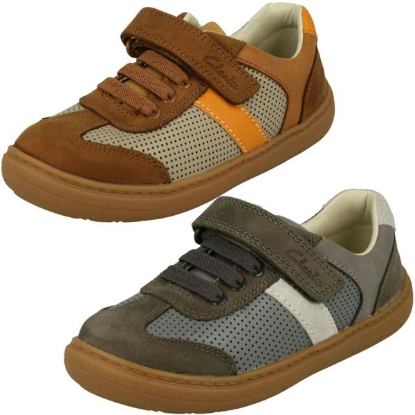 Clarks Boys Clarks Hook & Loop Shoes Flash Step K