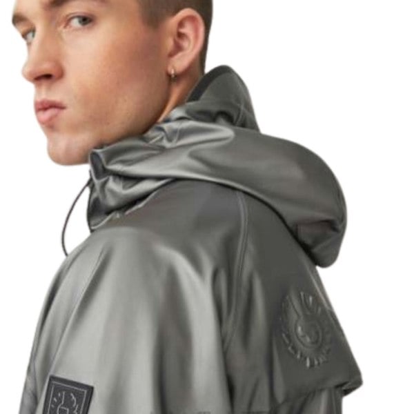 Belstaff Hydro Parka Granite Grey Jacket M