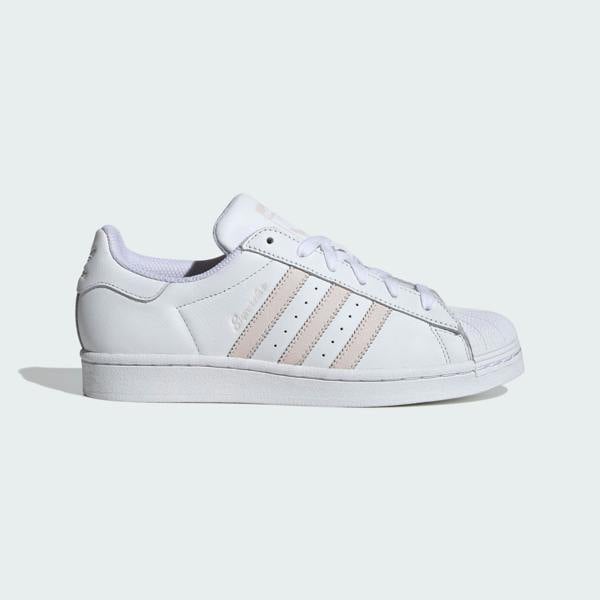 Adidas Originals Superstar Trainers - White/Pink