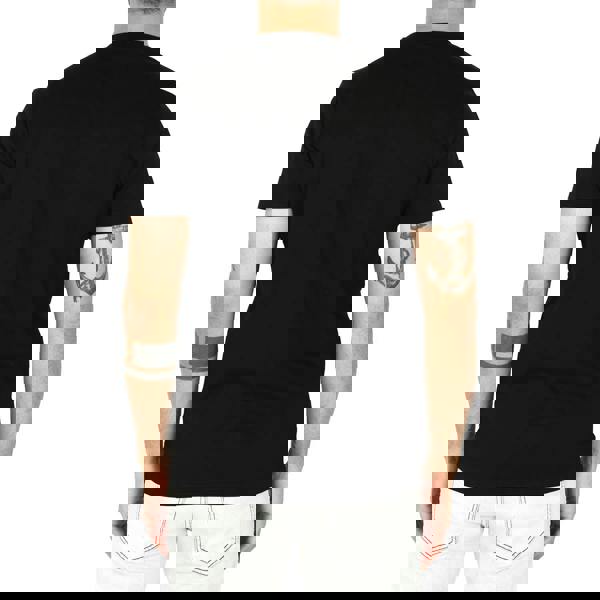 Diesel Unisex Adult Industry Denim Division Logo T-Shirt - Black - 