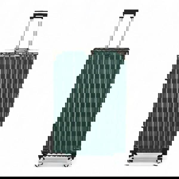 Infinity Luggage Robust Hard Shell Luggage 8 Wheel Suitcase Set