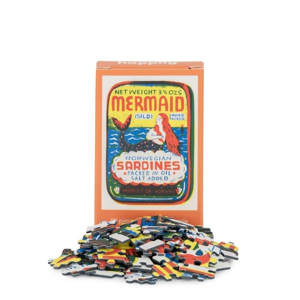 Happily Puzzles Mermaid - 99 Piece Mini Jigsaw Puzzle
