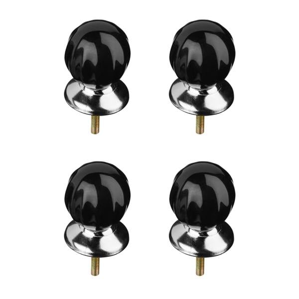 Set of 4 Retro Style Ceramic Drawer Knobs