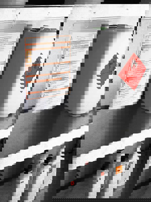 Durable Lanyard Pouches ID Badge Display Pocket Vertical | 10 Pack | A4 Clear