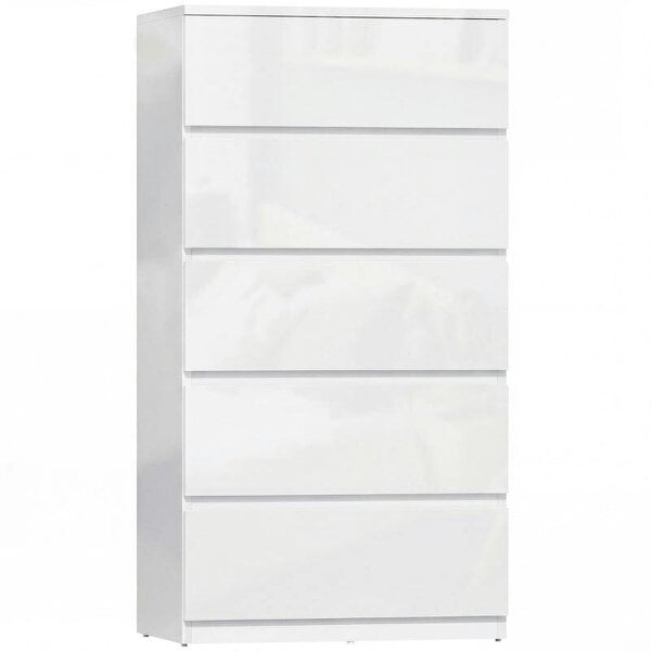 Chest of Drawers, 5-Drawer Storage Cabinets, Modern Dresser, Storage Drawer Unit for Bedroom