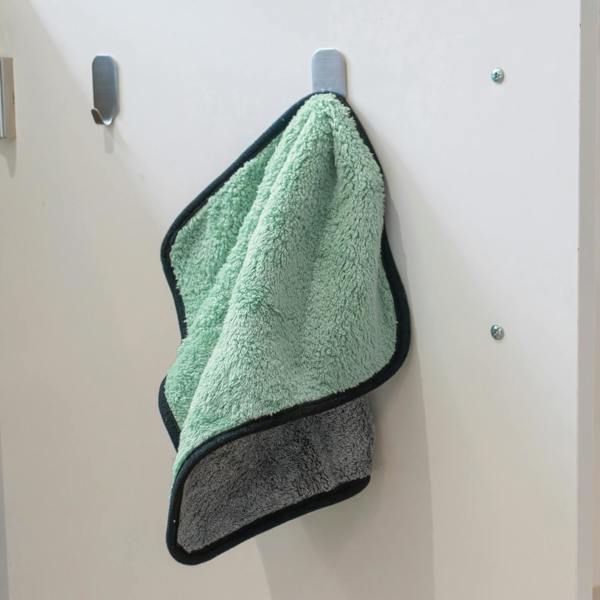 JVL Microfibre Cloth - Grey / Green