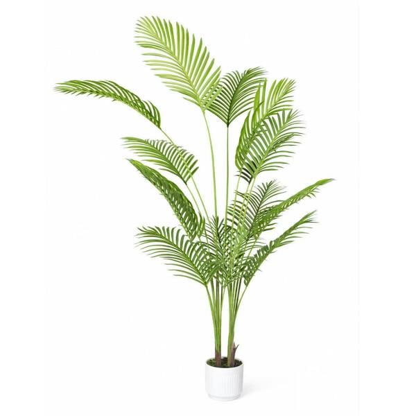 Levede Artificial Palm Tree Fake Plant Home Office Decor Realistic Faux Tree