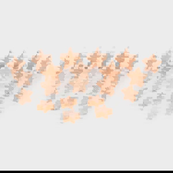 tickit Natural Wooden Stars