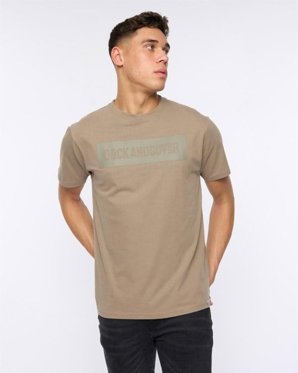 Duck and Cover Chatts T-Shirt - Mocha