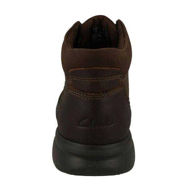 Clarks Mens Clarks Ortholite Featured Lace Up Ankle Boots Bradley Mid