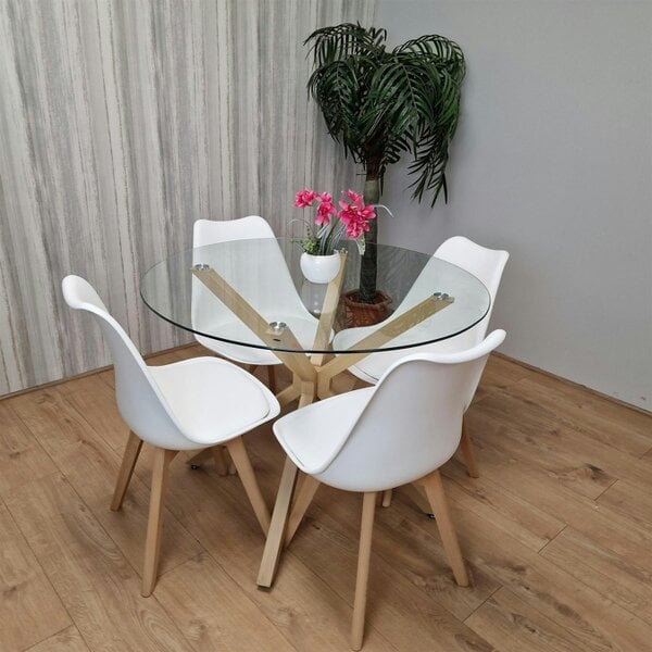 Kosy Koala Dining Table Set with 4 Chairs Dining Room, and Kitchen table set of 4