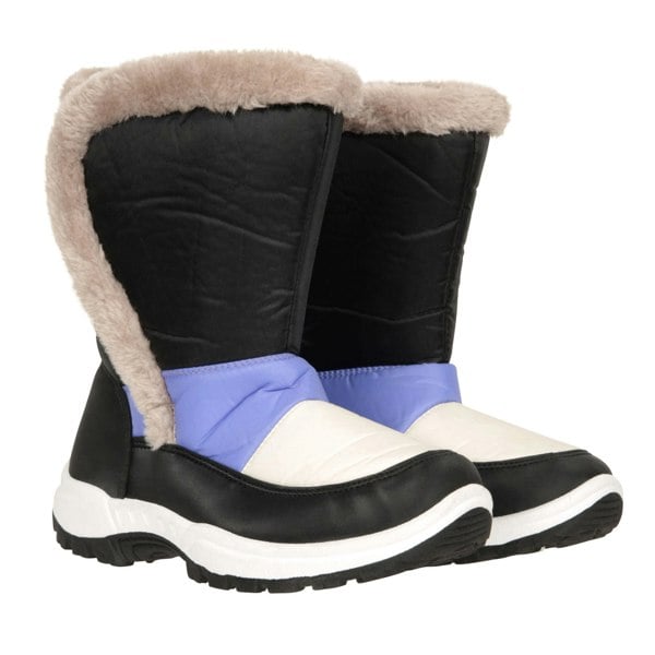 Mountain Warehouse Childrens/Kids Caribou Adaptive Snow Boots - Light Purple