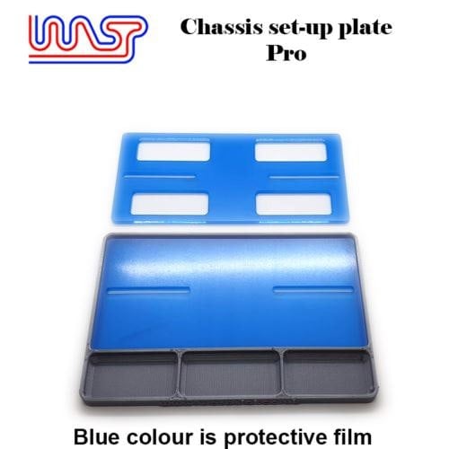 MCSlots Slot Car Chassis Set up Plate PRO 1:32 Scale New WASP