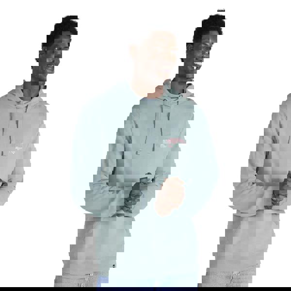 Animal Mens River Worldwide Freeride Back Print Hoodie - Pale Green - 