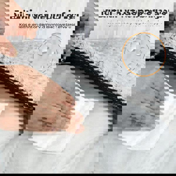 Skylos Pet Dog Bed for Calming Anti Anxiety Soft Plush Cushion Mat Washable