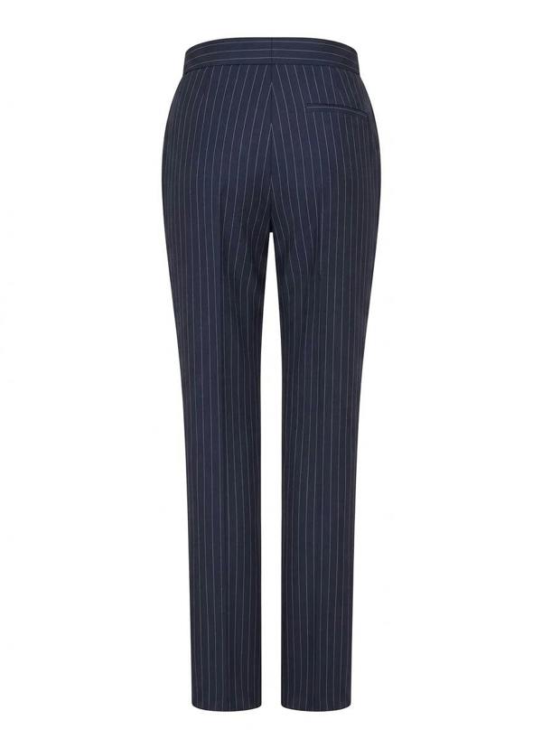 TPW-37 - Women's 3 Piece Navy Blue Pinstripe Suit - TruClothing.com - 9