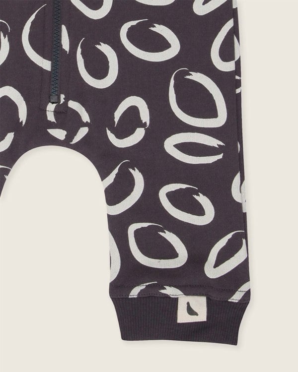 organic cotton Brown Eyespot Print Romper - image 4