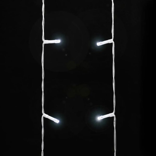 Berkfield Christmas Tree light 320 LEDs Cold White 375 cm