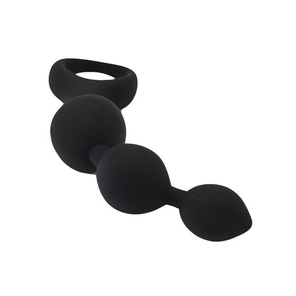 Loving Joy Triple Ripple Beads-Black