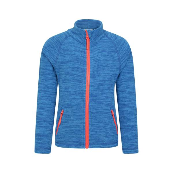 Mountain Warehouse Childrens/Kids Snowdonia Fleece Jacket - Blue