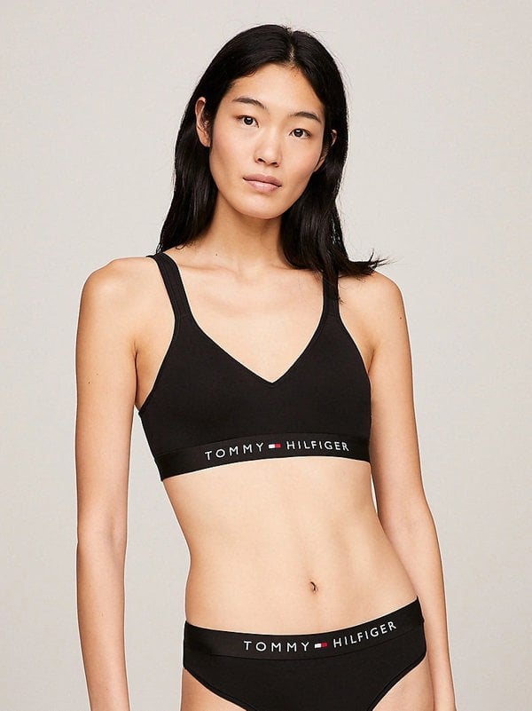 Tommy Hilfiger BRALETTE LIFT Womens Black