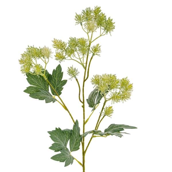 Hill Interiors French Meadow Rue Artificial Flower Spray - Green - 