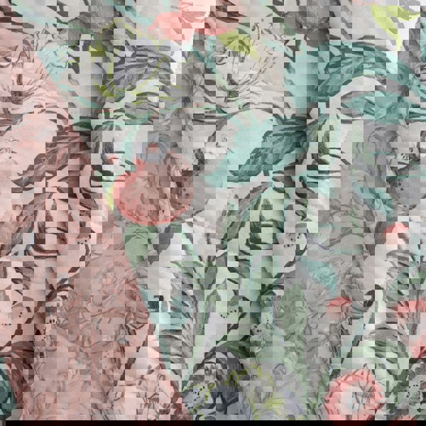 Catherine Lansfield Clarence Floral Reversible Quilted Bedspread
