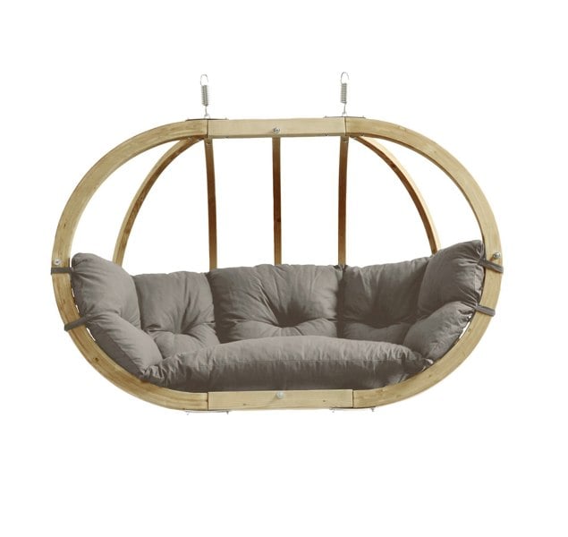 Globo Royal double hanging chair taupe