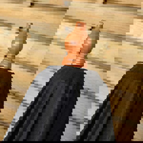 Samuel Alexander 2.7m Outdoor Wooden Garden Parasol Sun Shade with Carry Bag in Black