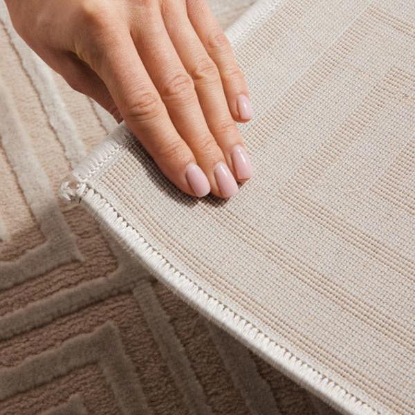Hanse Home Perles Shortpile Tourmaline Cream Rug