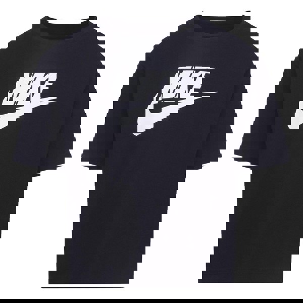 Nike Childrens/Kids Club Boxy T-Shirt - Black