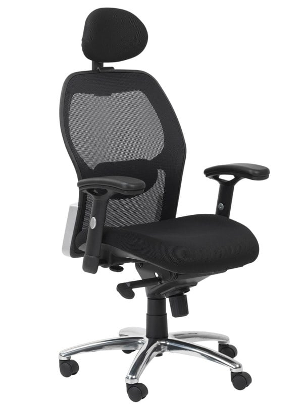 Dorel Home Portland office chair with black mesh back