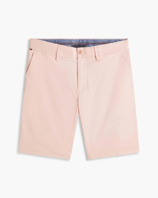 Tommy Hilfiger Denton 9.5 Inch Essential Mens Twill Shorts - Delicate Petal