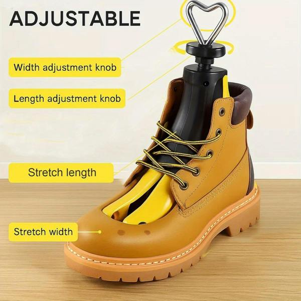 Dyzi Adjustable Boot Shoe Stretcher UK 7-12 Length Width Expander 1Pc