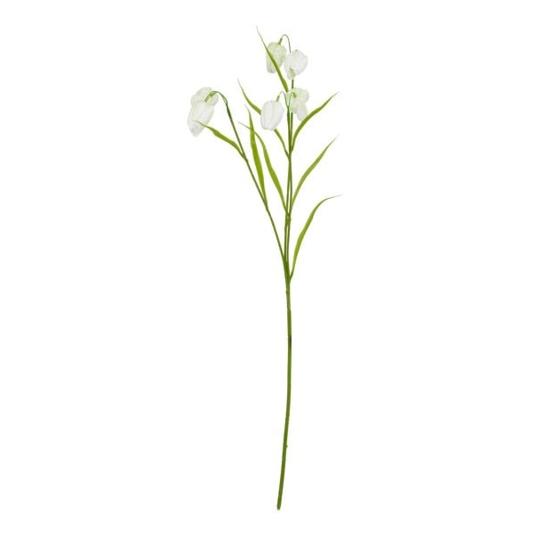 Hill Interiors The Natural Garden Collection Fritillaria Stem Artificial Flower - White