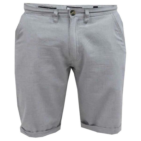 Duke Mens D555 Newgate Oxford Shorts - Grey - 