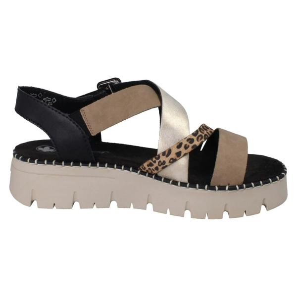Rieker Ladies Rieker Wedge Sandals V1063