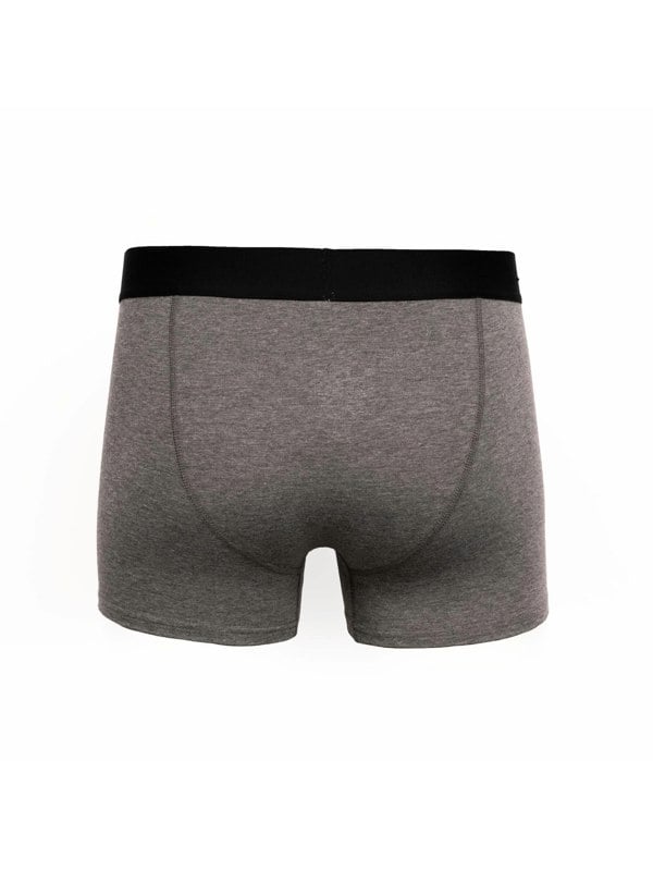 Duck and Cover Darton Boxers 2pk Grey Marl