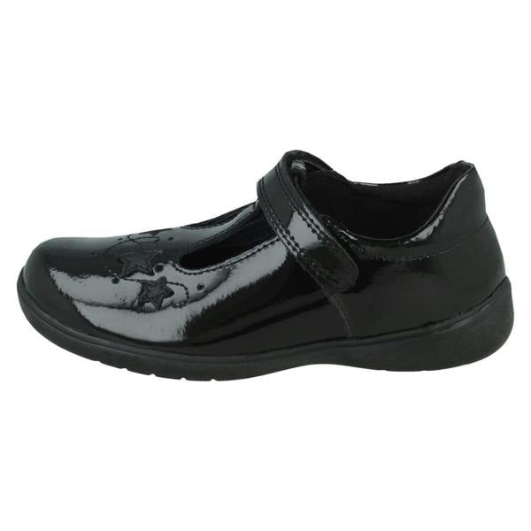 Start-rite Girls Startrite T-Bar School Shoes Star Jump