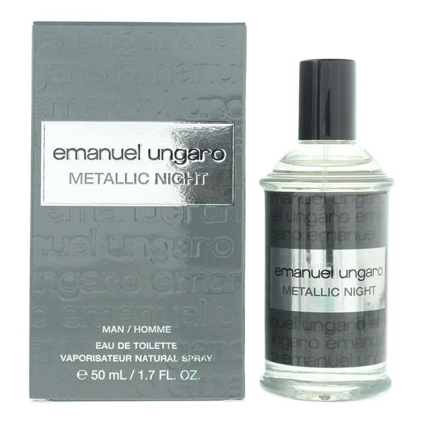 Emanuel Ungaro Metallic Night Eau de Toilette 50ml Spray for Him