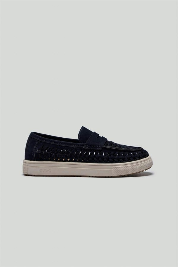 House of Cavani Boys Troy Navy Loafers