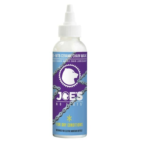 Joe's No Flats E-Mtb Ceramic Chain Wax Dry Condition (Drop) 125ml Bottle