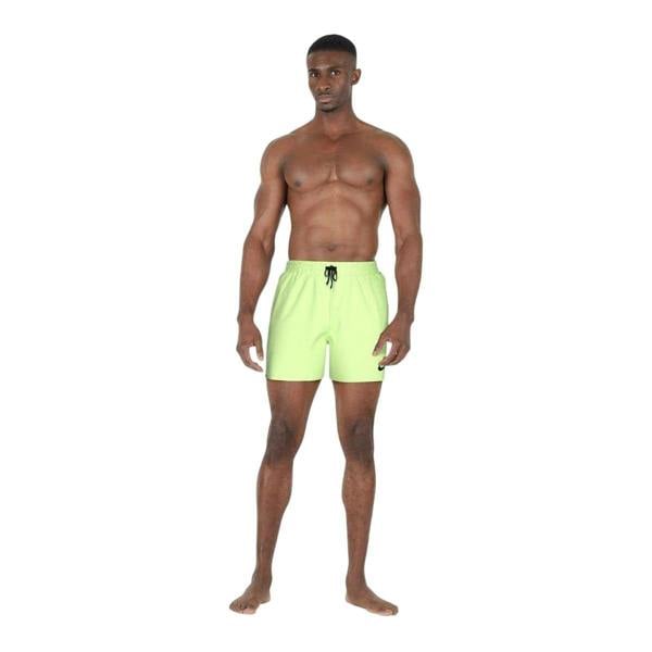Nike Mens Swoosh Mesh Lined Swim Shorts - Volt - 