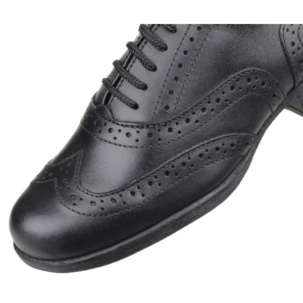 Hush Puppies Kada Junior Leather Girls's Black Brogues