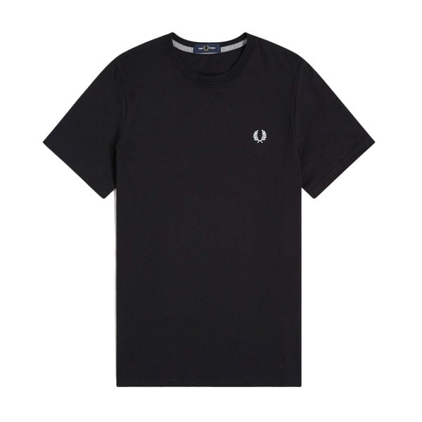 Fred Perry Crew Neck T-Shirt Black