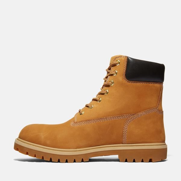 Timberland Pro 6" Iconic Waterproof Safety Work Boots -  Wheat