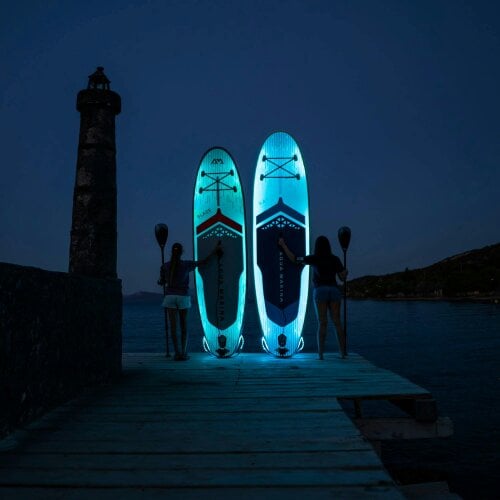 Aqua Marina Blaze 10'4" TPU Inflatable Paddleboard with Advanced Illumination System